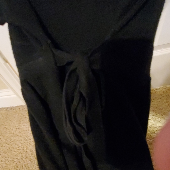 WHBM size small short sleeve sequence black sweate - Picture 5 of 5